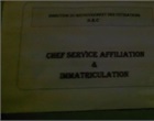 SERVICE AFFILIATION ET IMMATRICULATION